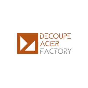 logo de decoupe acier factory pour accompagnement SEO et référencement naturel